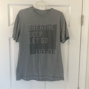 Lululemon Men’s athletic T shirt size large